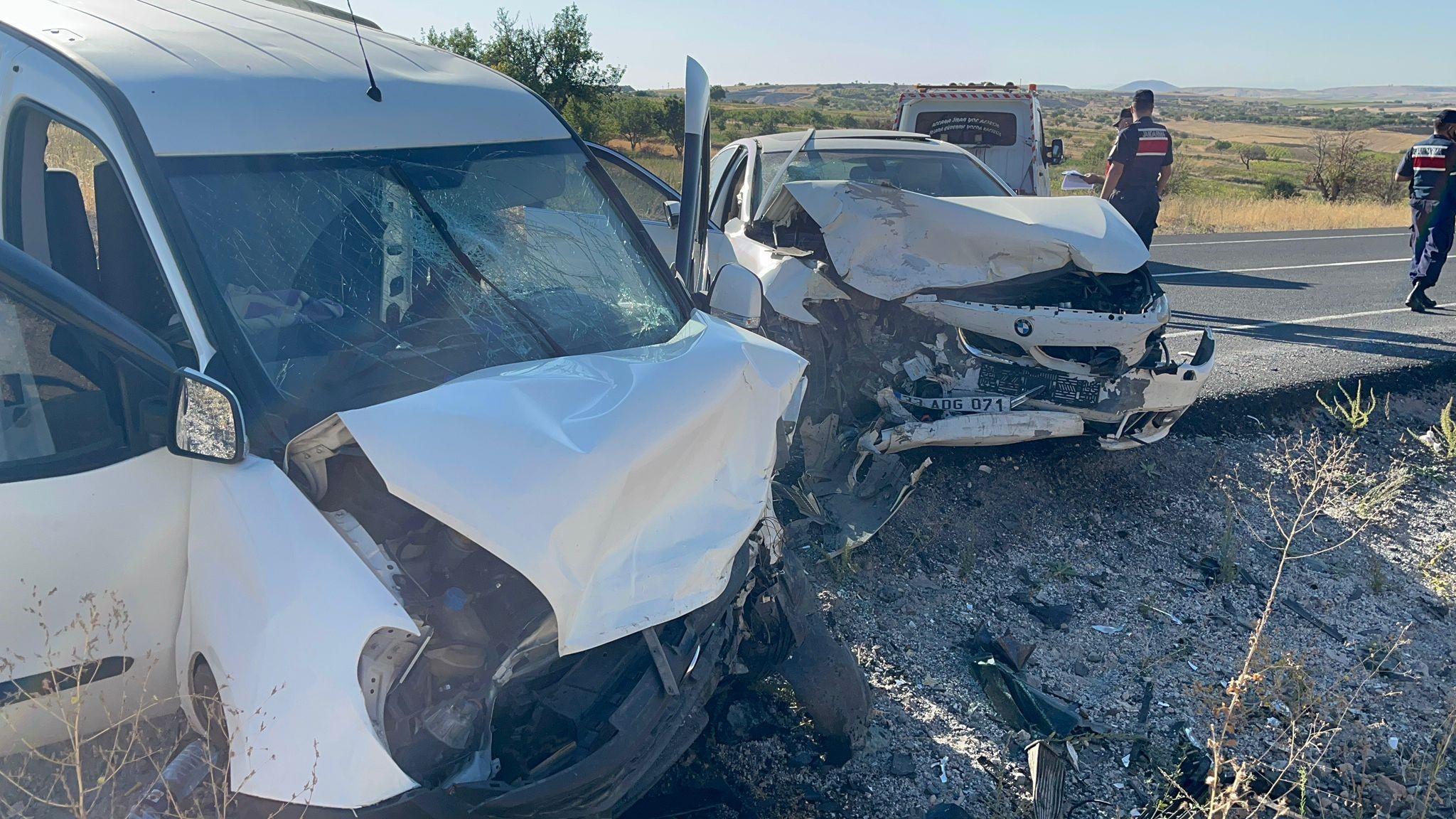 Mersin’den Kapadokya’yı gezmeye gelen turist kafilesi kazada yaralandı
Nevşehir’in Çardak Yolu
