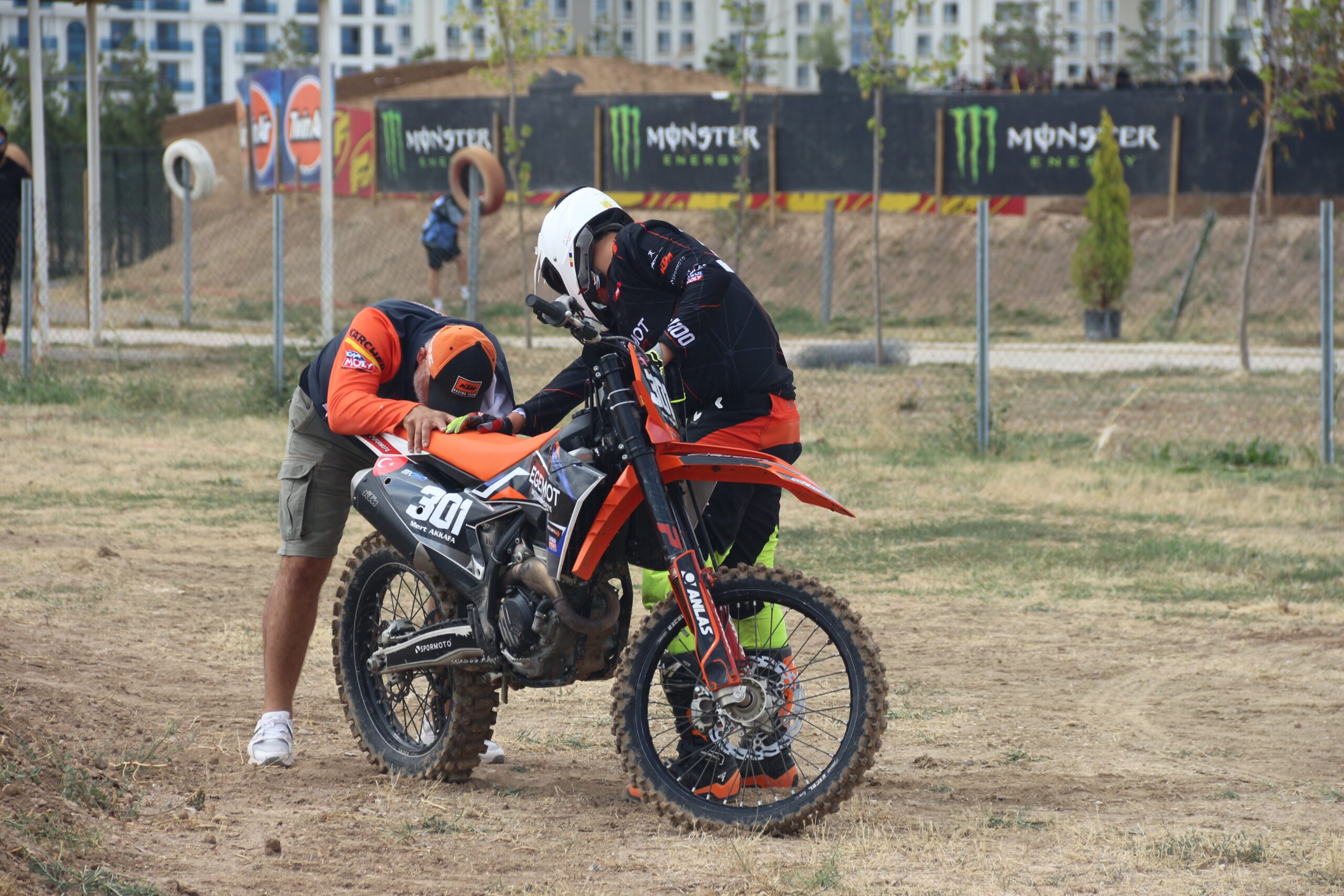 Afyonkarahisar’da düzenlenen Dünya Motokros Şampiyonası (MXGP of Türkiye) ve EMX250