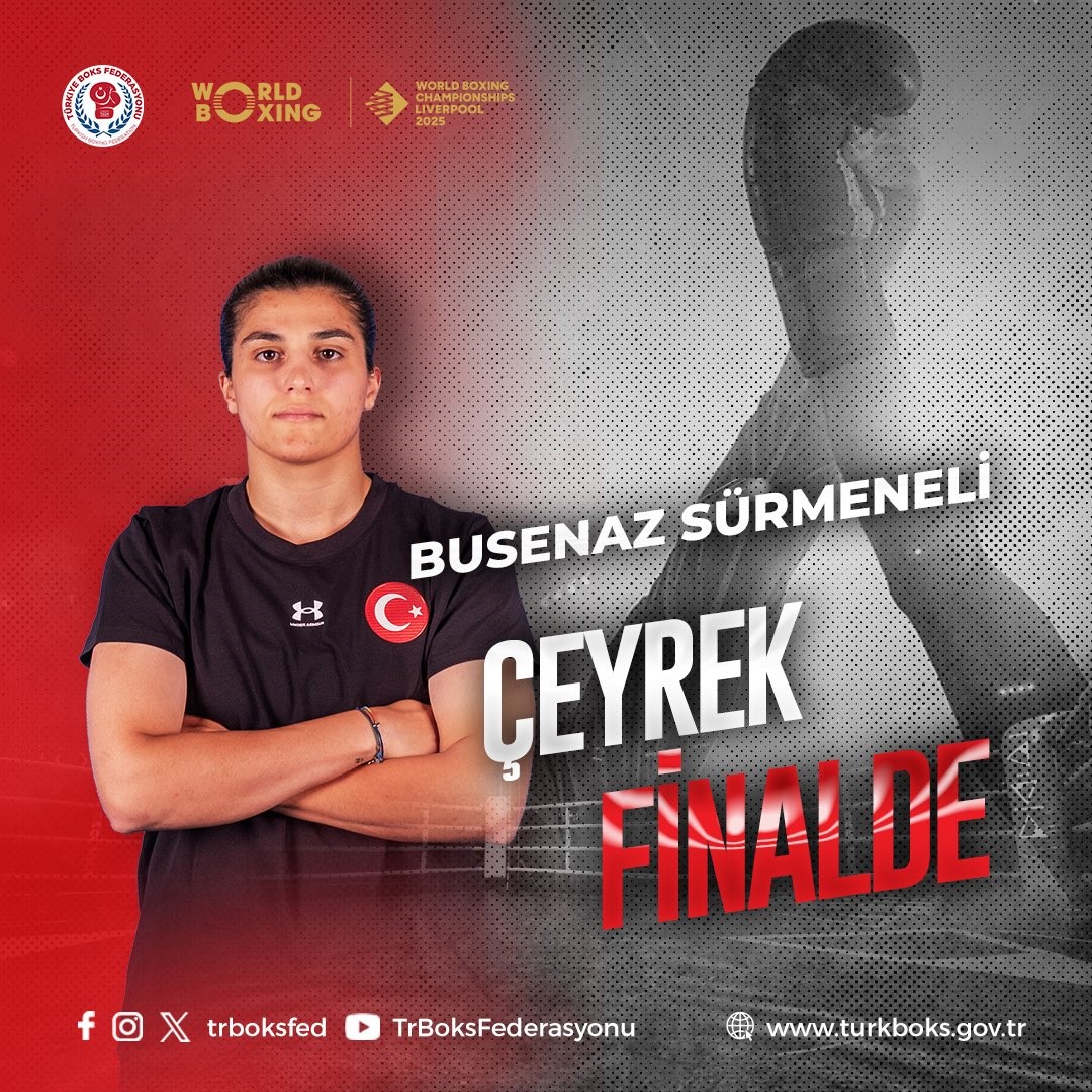Milli boksör Busenaz Sürmeneli, Dünya Boks Şampiyonası son 16 turunda