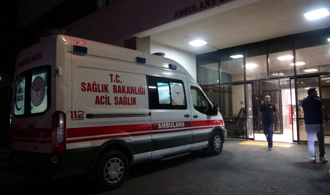 Kocaeli'de, bir üniversite hastanesinde tedavi görmekte olan bir şahıs, binanın
