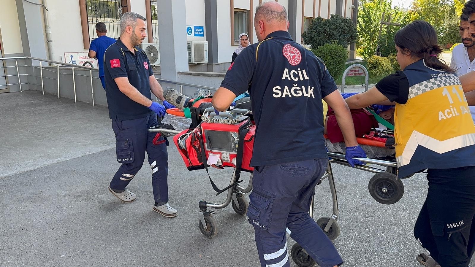 Adıyaman’ın Kahta ilçesinde meydana gelen iş kazasında, Mısır uyruklu Şerif