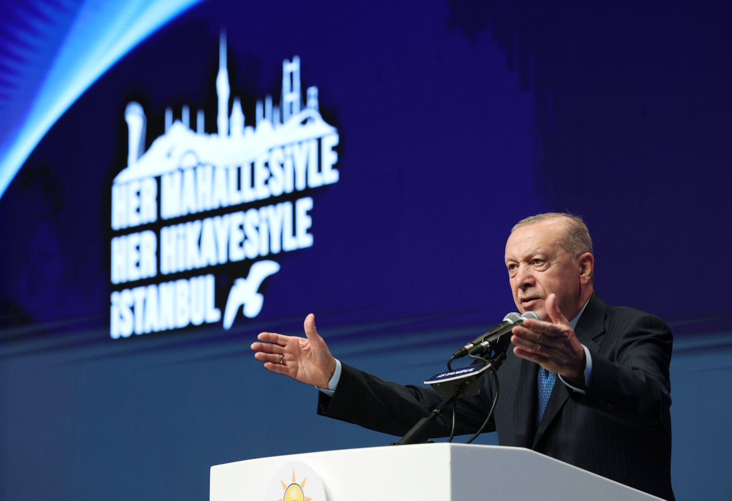 İstanbul'da gerçekleşen AK Parti Teşkilat Akademisi Kapanış Programı'nda Cumhurbaşkanı Recep