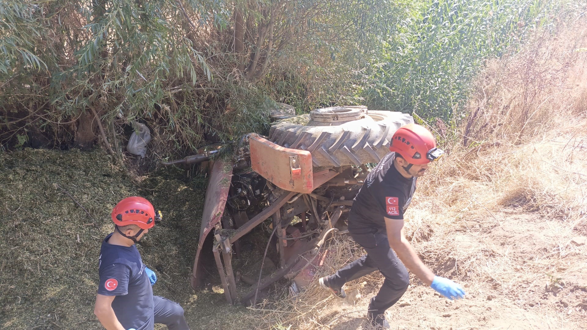İzmir'in Ödemiş ilçesinde meydana gelen elim bir trafik kazasında 33