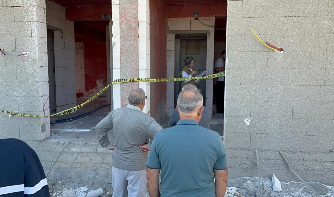Adıyaman’da bir inşaatta bekçi olarak görev yapan 57 yaşındaki Gazi
