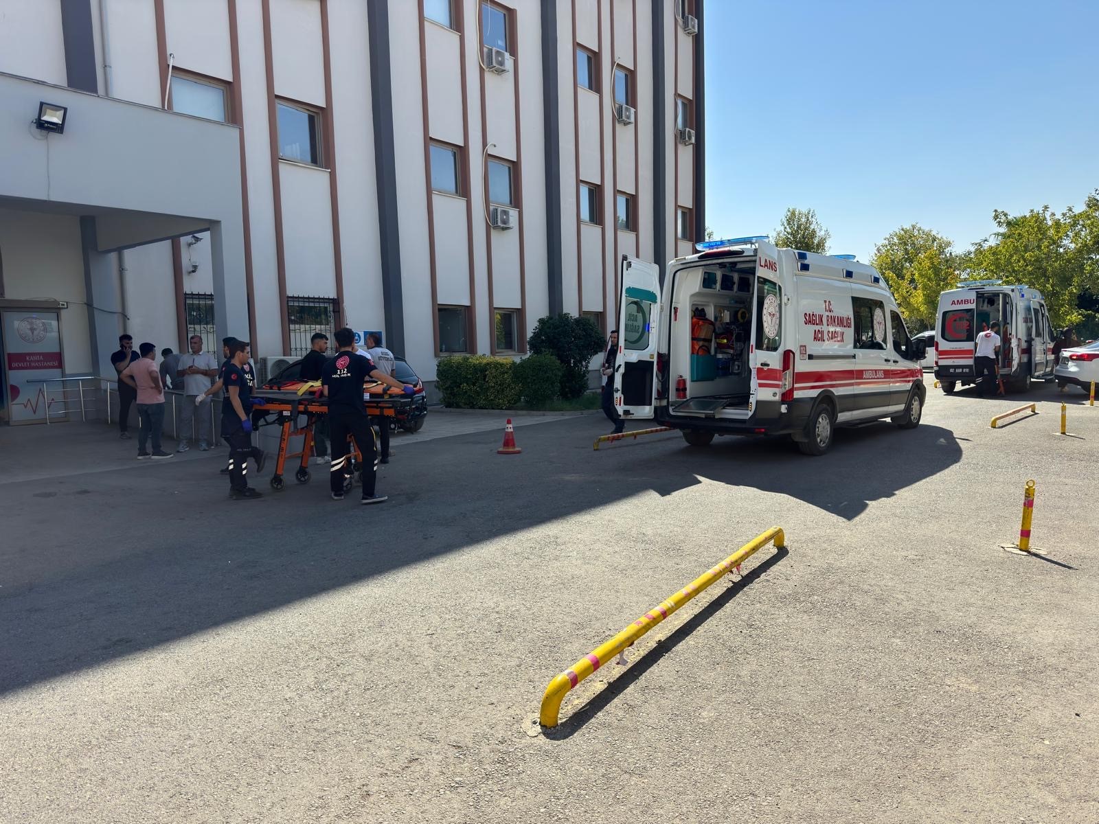 Adıyaman’ın Kahta ilçesine bağlı Salkımbağ (Alüt) köyünde yürek yakan bir