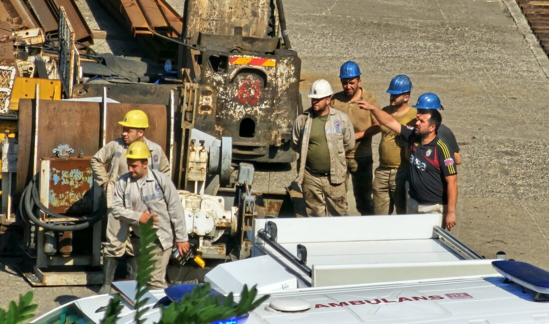 Zonguldak'ta Türkiye Taşkömürü Kurumuna ait maden ocağında meydana gelen göçükte