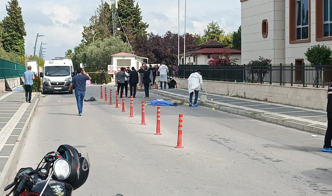 Yalova Adliyesi önünde tanık olarak ifade vermeye gelen H.T. (40),