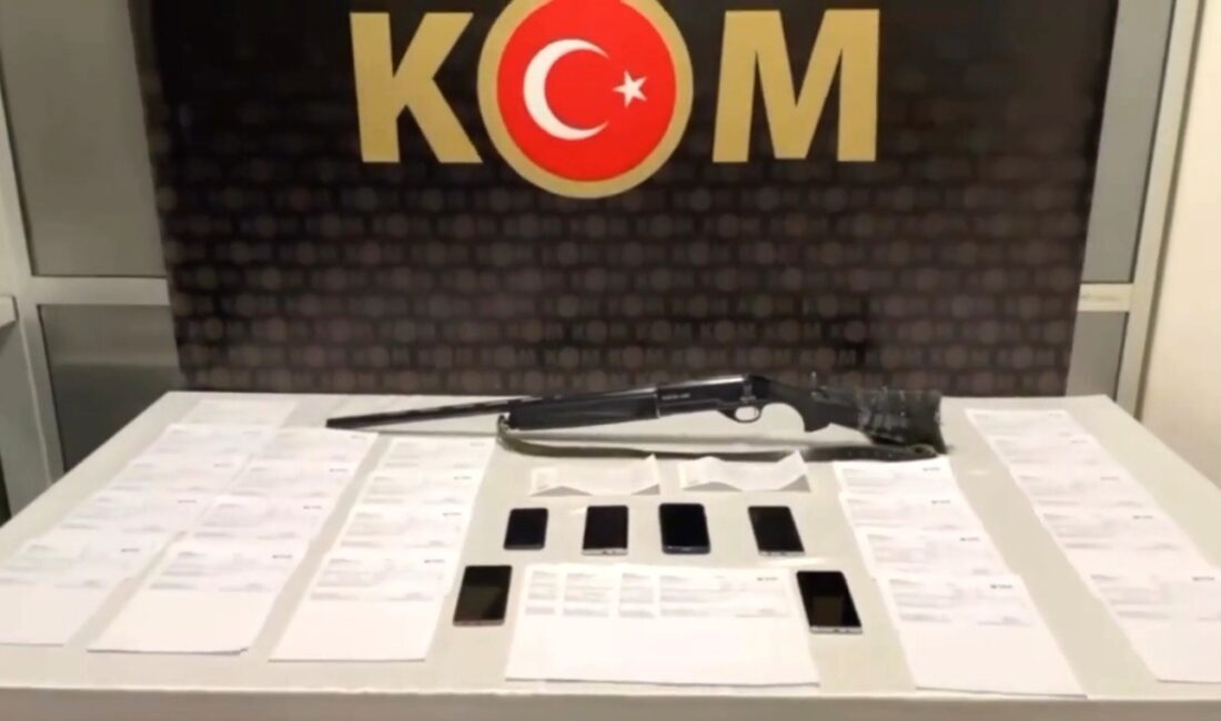 Kütahya'da organize suç örgütüne yönelik düzenlenen operasyonda 6 kişi tutuklanarak