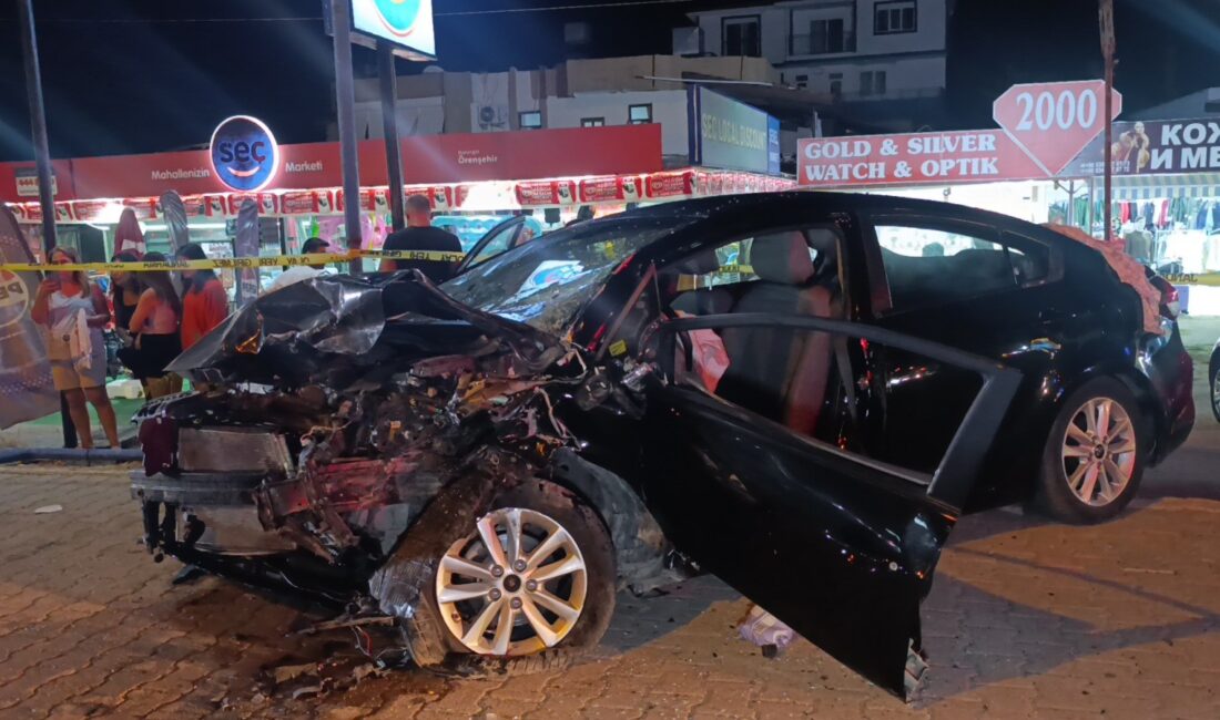 Manavgat-Alanya D-400 Karayolu’nda meydana gelen zincirleme kazada ortalık adeta savaş