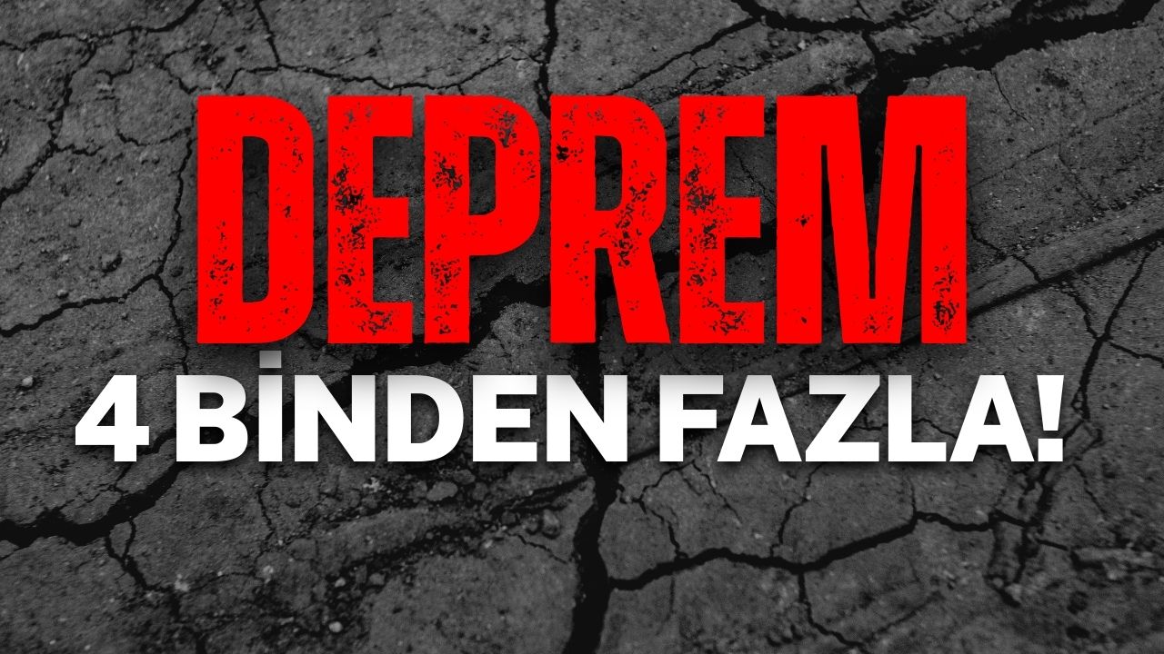 Sındırgı Depremi Sonrası 4 Binden fazla yakın artçı sarsıntı yaşandı