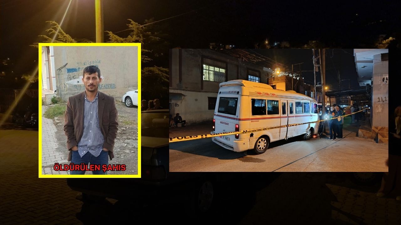 Adana’da dolmuş sürücüsü Orhan Gündüz’ün silahlı saldırıyla öldürülmesine ilişkin olayda