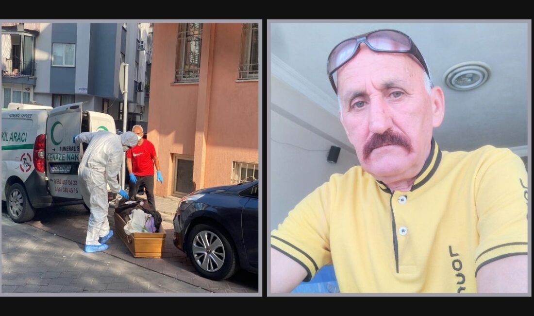 Denizli'nin Pamukkale ilçesinde bir apart dairesinde yalnız yaşayan 65 yaşındaki
