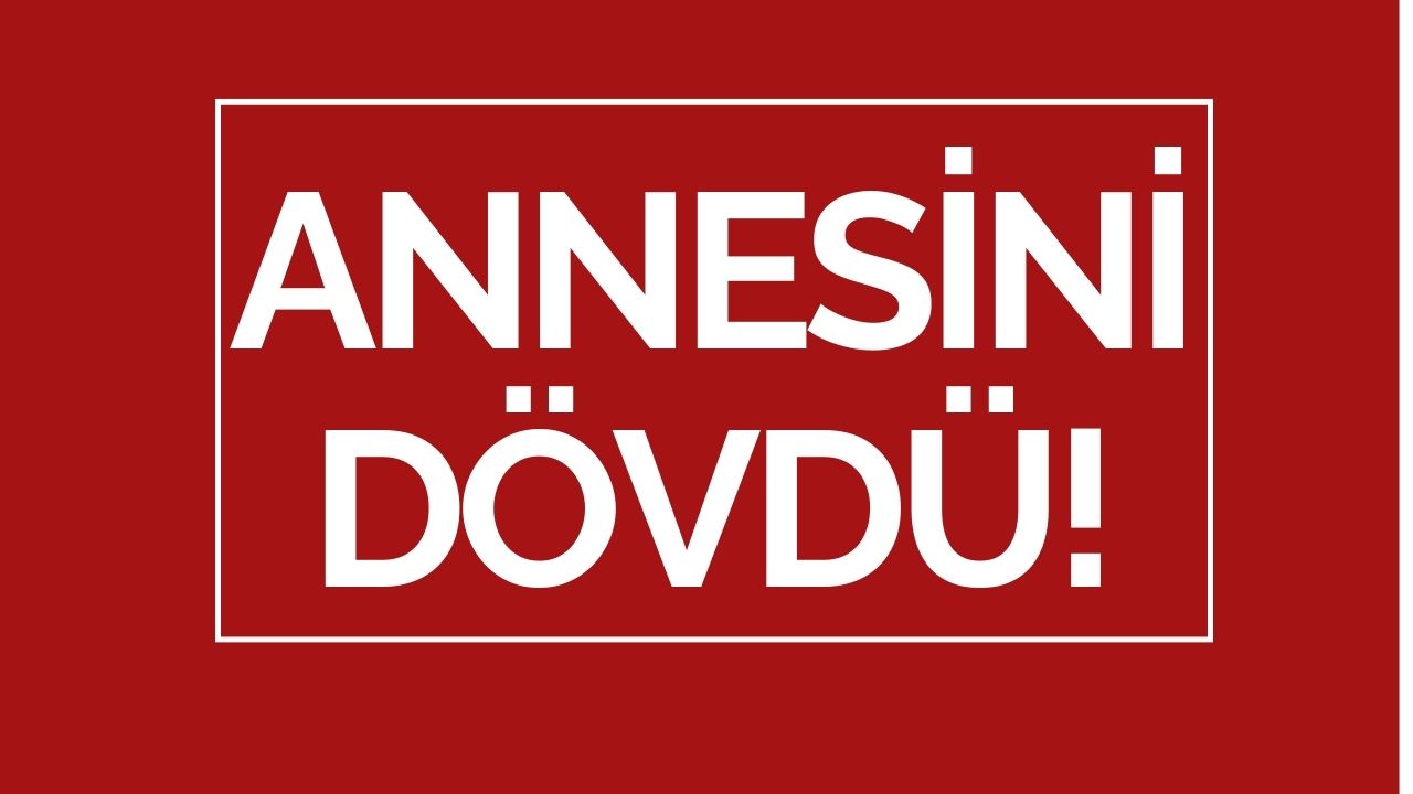 Samsun'un İlkadım ilçesinde annesini darbedip tehdit ettiği öne sürülen bir