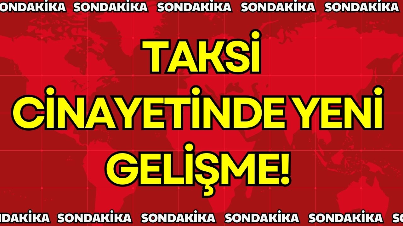İstanbul Şişli’de, taksi şoförü Ali Sancar’ın silahla vurularak öldürülmesine ilişkin