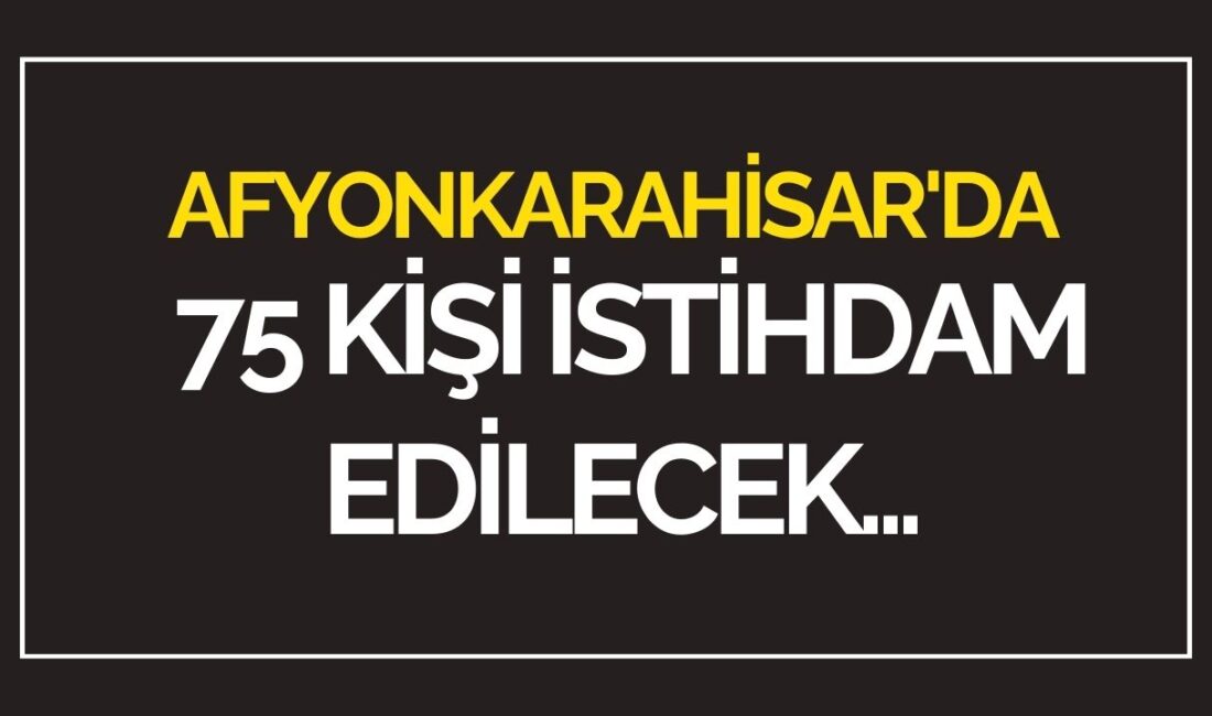 Afyonkarahisar Valiliği’nden yapılan açıklamada 229 gün süreyle toplam 75 kişilik