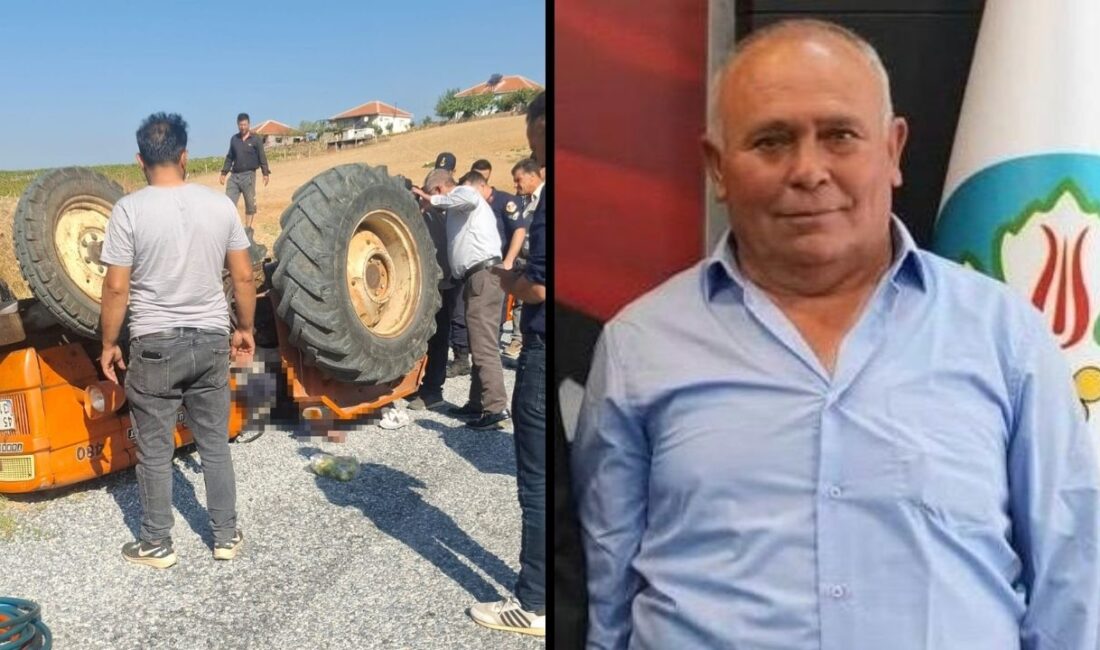 Böyle traktör kazası görülmedi, feci şekilde can verdi! Manisa’nın Alaşehir ilçesinde meydana gelen traktör kazasında 64 yaşındaki Süleyman