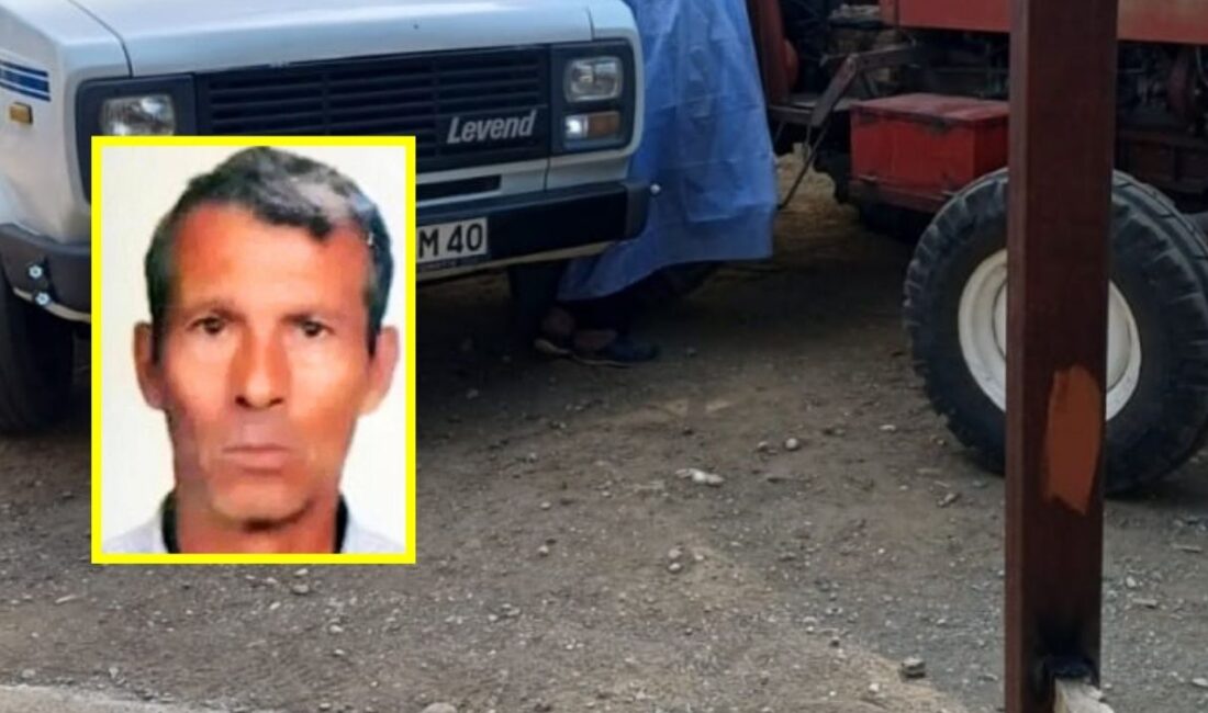 Antalya’nın Serik ilçesinde, traktör ile kamyonet arasında sıkışan 61 yaşındaki