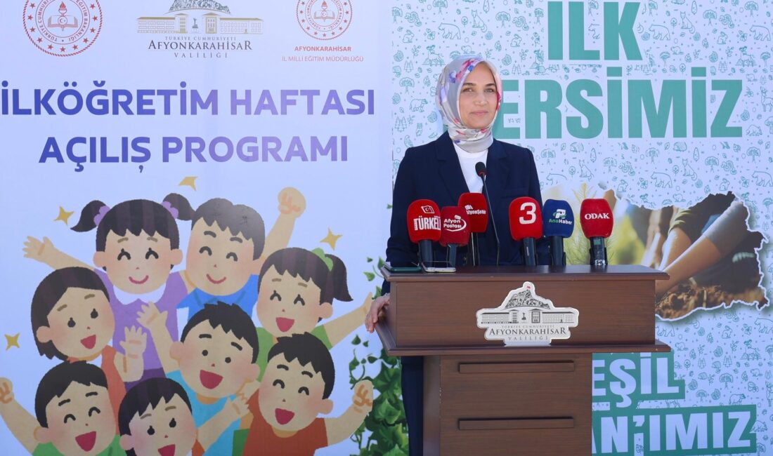 2025-2026 eğitim öğretim yılı, Afyonkarahisar’da düzenlenen törenle başladı. Ertuğrulgazi Ortaokulu’nda
