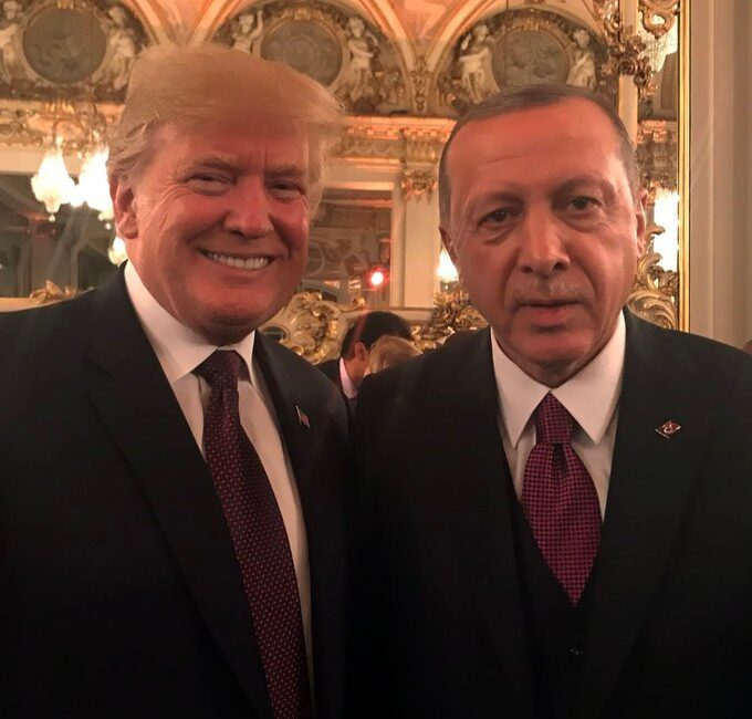 Başkan Recep Tayyip Erdoğan ABD Başkanı Donald Trump ile telefon