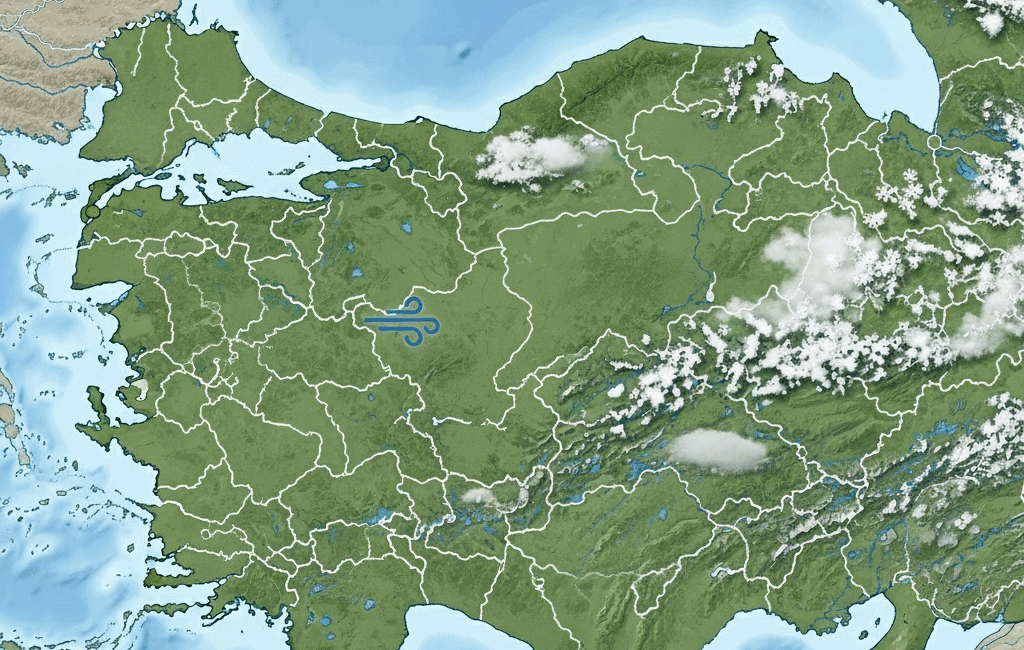 Meteoroloji Genel Müdürlüğü'nün 9 Eylül 2025 tarihli verilerine göre, yurdun