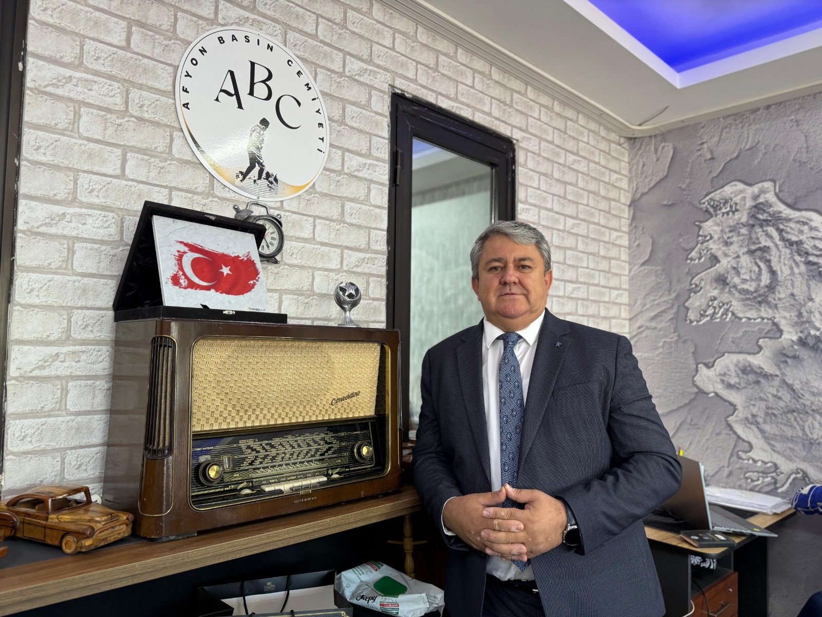 Afyon Basın Cemiyeti'nde (ABC) yaklaşık bir yıldır başkanlık görevini yürüten