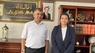 Kanal 3 Bölge Koordinatörü Berna Türksoy, Emirdağ Belediye Başkanı Serkan