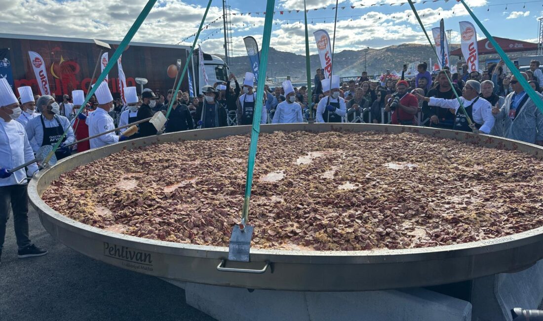 Afyonkarahisar’da bu yıl 7’ncisi düzenlenen Uluslararası Gastro Afyon Turizm ve