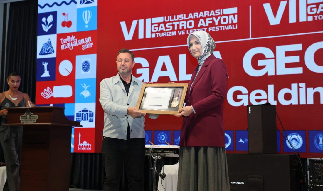 Afyonkarahisar’da bu yıl yedincisi düzenlenen Uluslararası Gastro Afyon Turizm ve