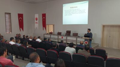 Afyonkarahisar Sinanpaşa ilçesinde, okul müdürleri ve müdür yardımcılarına yönelik “Kaynaştırma