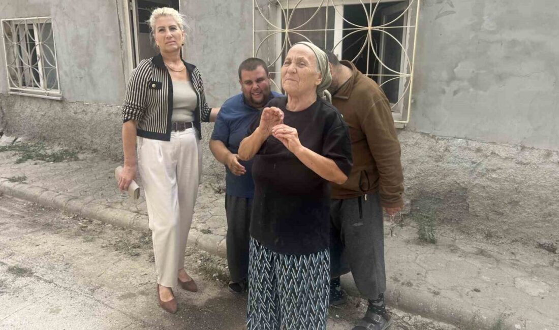 Eskişehir’in Şarhöyük Mahallesi’nde anne Sabriye Çankaya ve engelli iki oğlunun