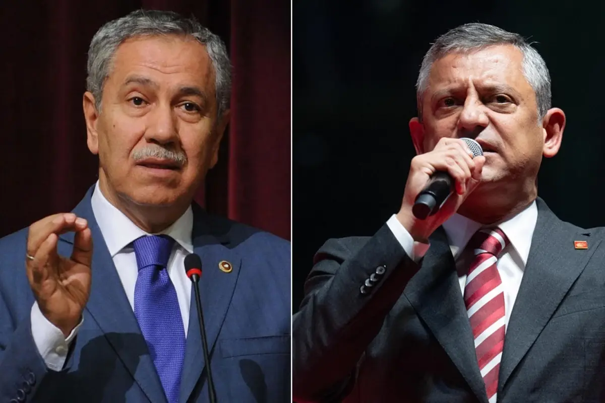 TBMM eski Başkanı Bülent Arınç, CHP Genel Başkanı Özgür Özel’in