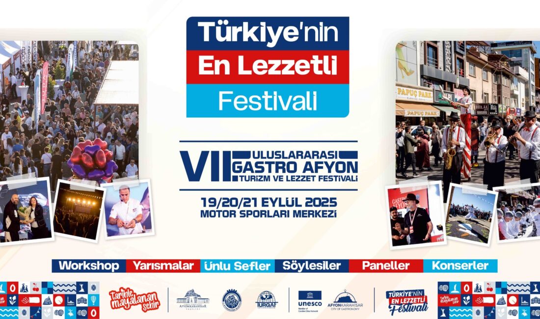 Afyonkarahisar, 19-21 Eylül 2025 tarihleri arasında düzenlenecek olan 7. Uluslararası