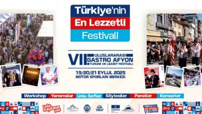 Afyonkarahisar, 19-21 Eylül 2025 tarihleri arasında düzenlenecek olan 7. Uluslararası