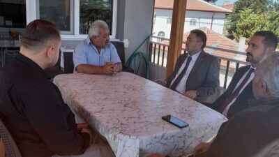 Emirdağ’a yeni atanan Müftü Cihan Eker ve Şube Müdürü Şuayıp