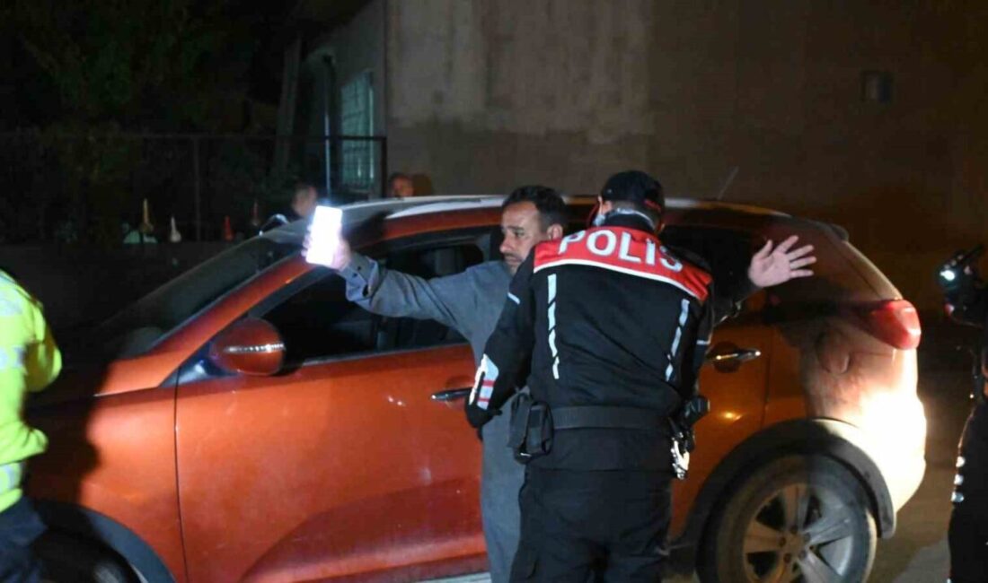 Eskişehir’de 52 polisin gece yaptığı uygulamada 395 şahıs ve 157