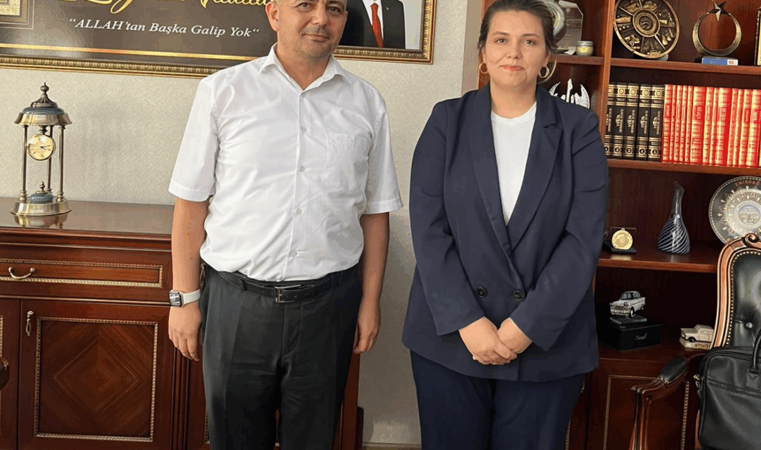 Kanal 3 Bölge Koordinatörü Berna Türksoy, Emirdağ Belediye Başkanı Serkan