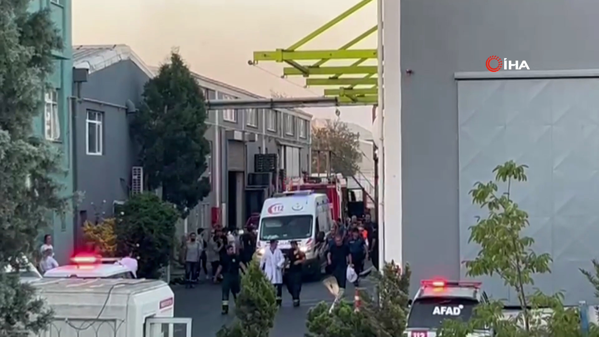 Tekirdağ'ın Çerkezköy ilçesindeki bir sanayi kuruluşunda meydana gelen elim bir