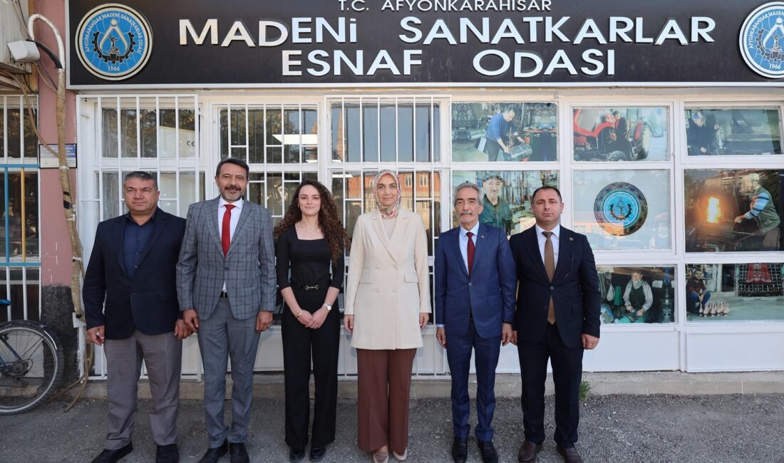 Afyonkarahisar Valisi Doç. Dr. Kübra Güran Yiğitbaşı, Ahilik Haftası kapsamında