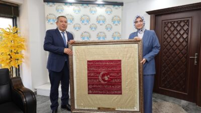 Afyonkarahisar Valisi Doç. Dr. Kübra Güran Yiğitbaşı, ilçe ziyaretleri kapsamında