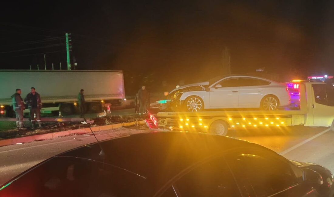 Afyonkarahisar merkeze bağlı Akören beldesinde meydana gelen trafik kazasında, bir