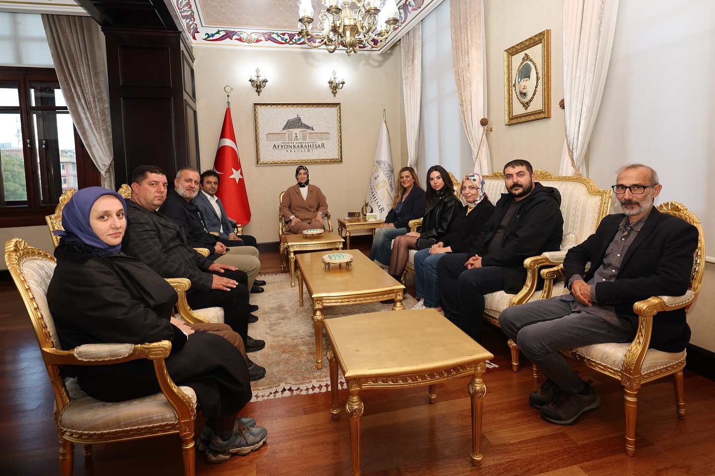 4. Büyük Taarruz Uluslararası Kısa Film Festivali için Afyonkarahisar’a gelen
