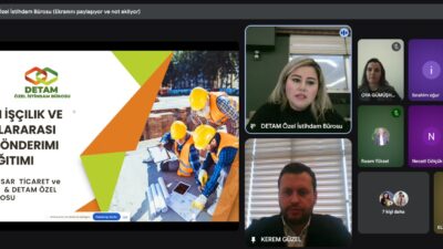 ATSO KOBİ Akademisi tarafından düzenlenen “Yurt Dışına İşçi Gönderimi Mevzuatı