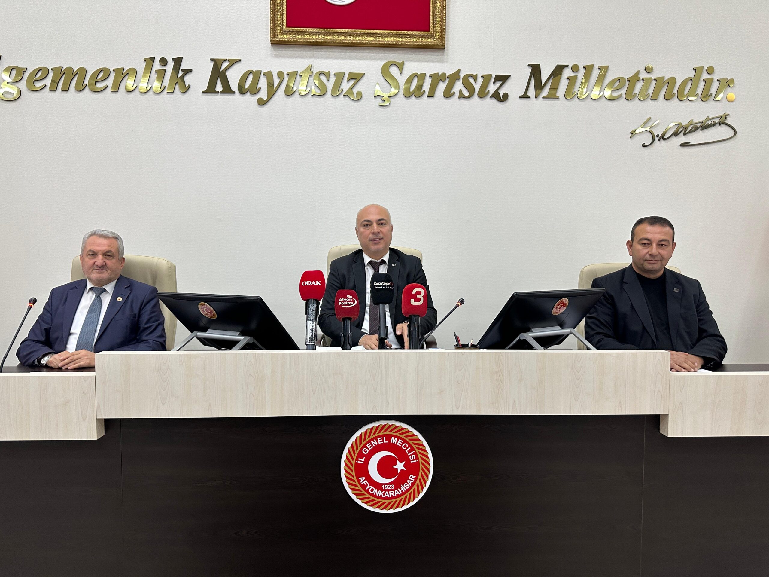 Afyonkarahisar İl Genel Meclisi’nin Ekim ayı toplantılarının son oturumu Meclis