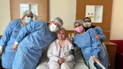 Afyonkarahisar'da yüksek riskli lösemi türü nedeniyle zor günler geçiren 20