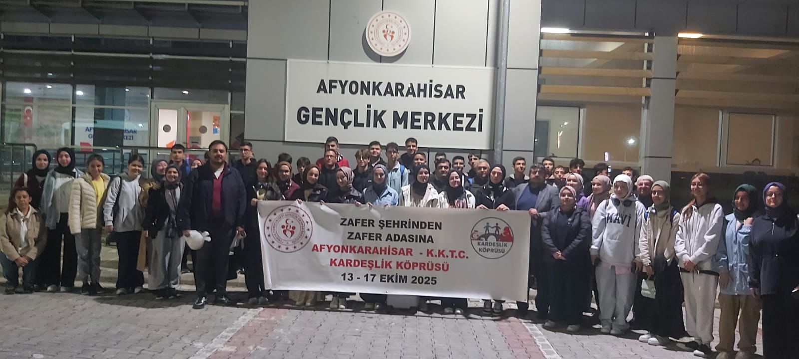 Gençlik ve Spor Bakanlığı’nın desteklediği “Zafer Şehrinden Zafer Adasına Kardeşlik