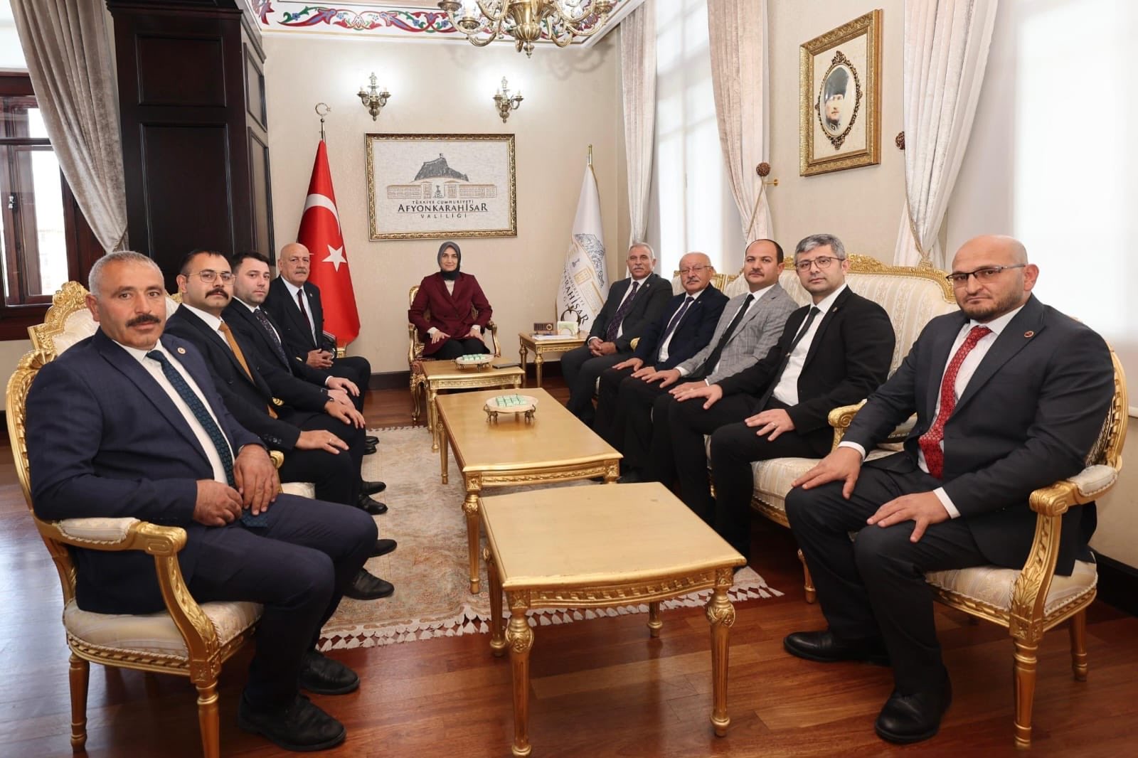 İl Genel Meclisi MHP Grup Başkanı Ahmet Zeki Ertürk ve