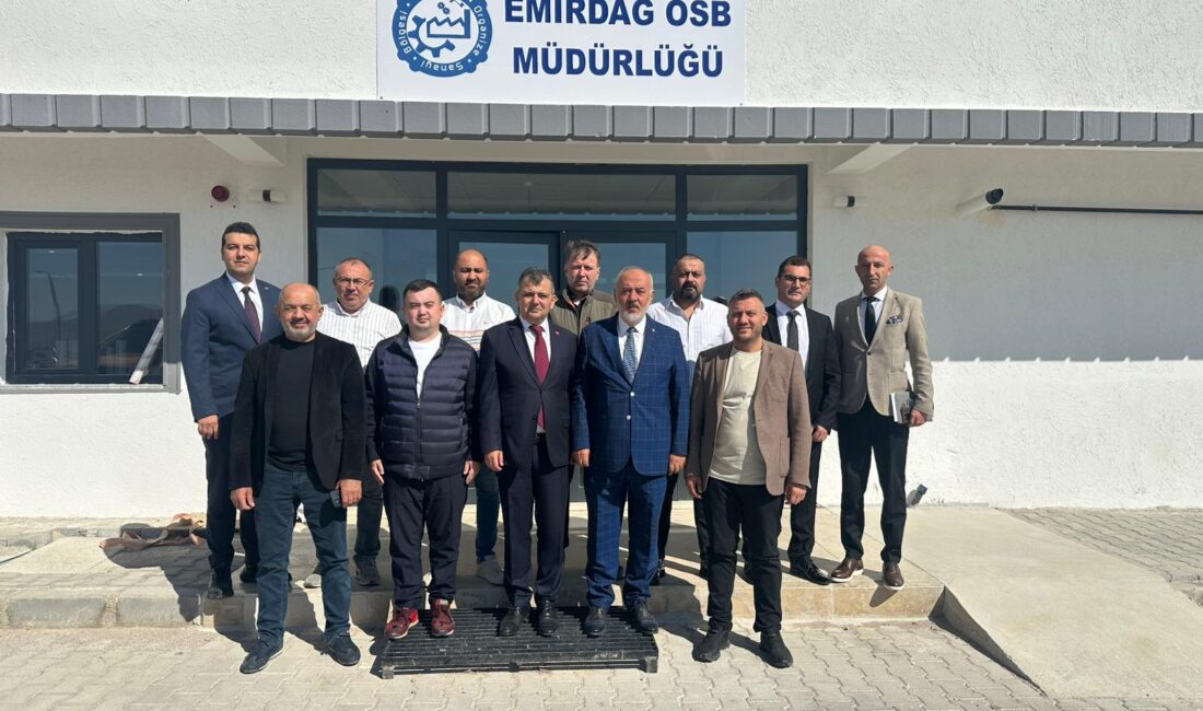Emirdağ Organize Sanayi Bölgesi (OSB), 2 Ekim 2025 tarihinde gerçekleştirilen