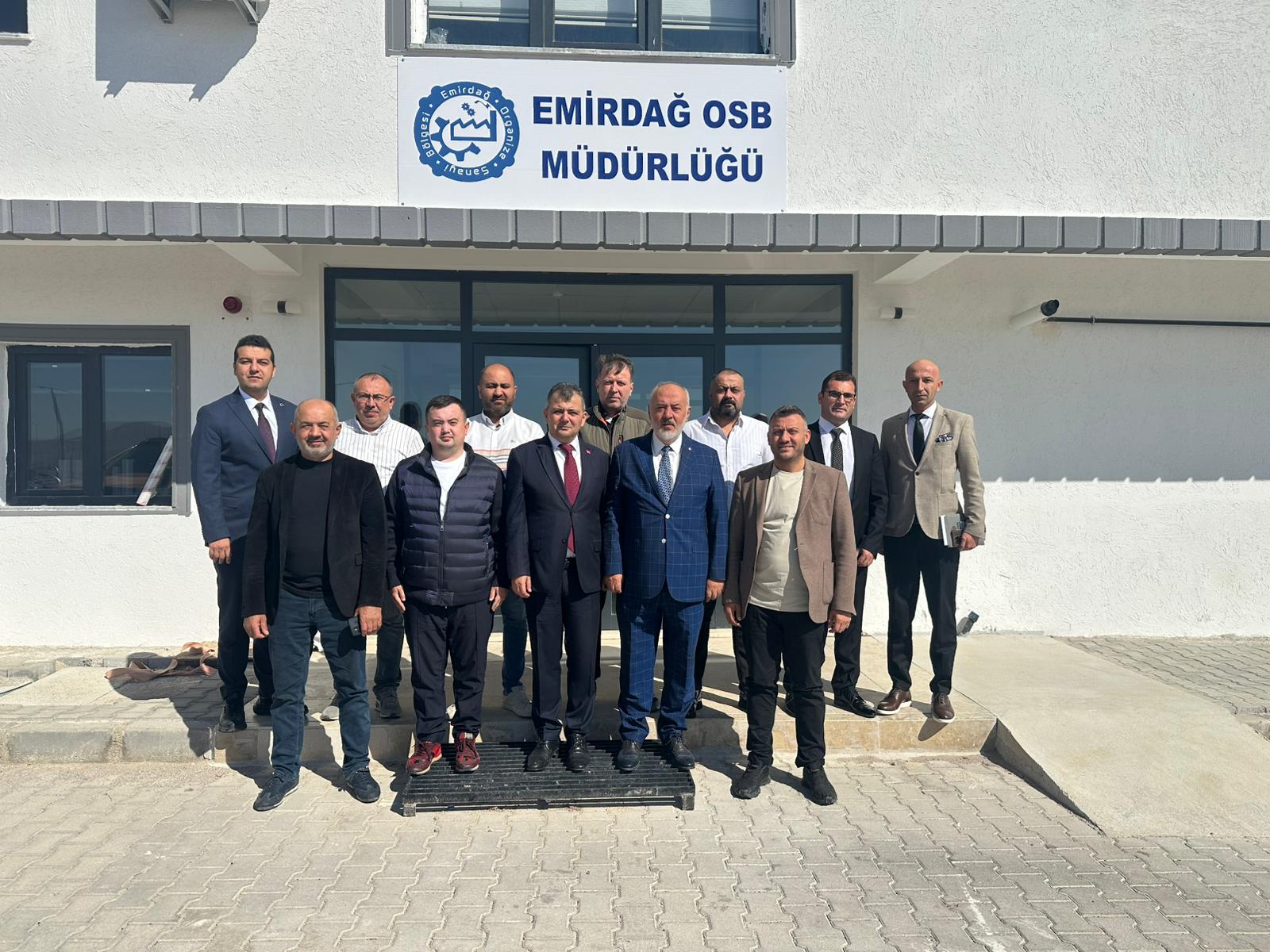Emirdağ Organize Sanayi Bölgesi (OSB), 2 Ekim 2025 tarihinde gerçekleştirilen