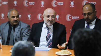  Bayat’ta mahalle ve köy başkanlarıyla buluşan AK Parti Afyonkarahisar İl