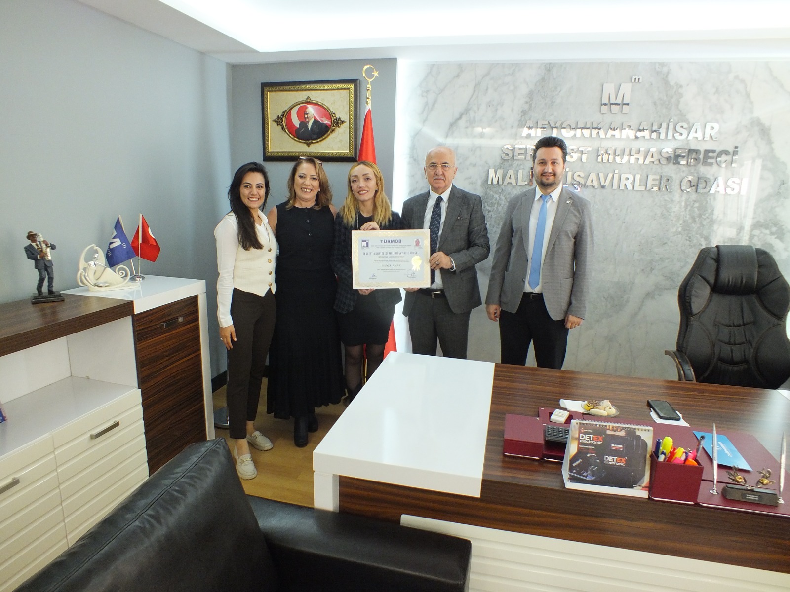 Afyonkarahisar Serbest Muhasebeci Mali Müşavirler Odası’nda (ASMMMO), mesleğe yeni adım